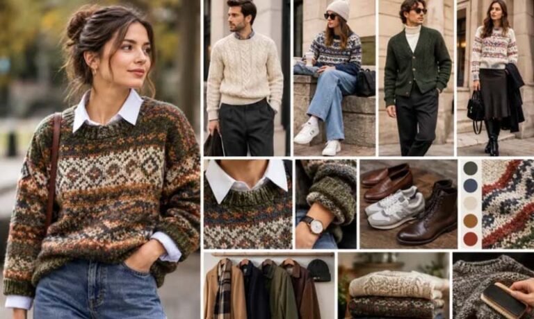 Wie style ich diesen Opa-Pulli? 5 moderne Outfit-Ideen 
